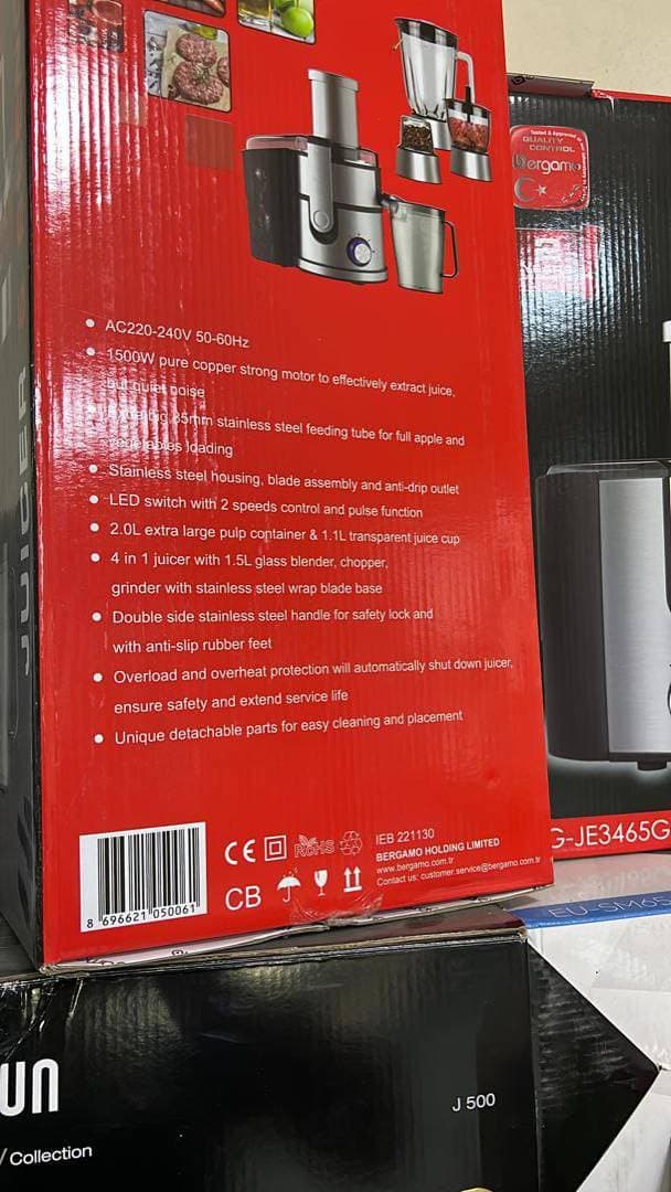 آب مرکبات گیری برگامو مدل BG-JE3464GDS4 — تصویر ۵