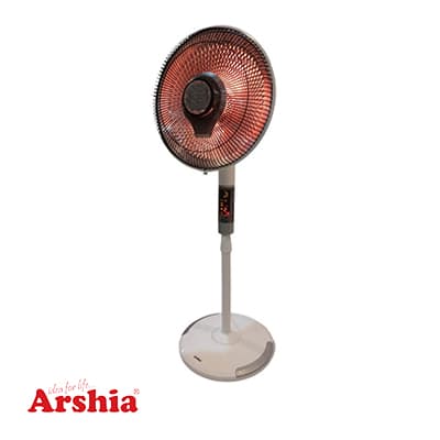 بخاری برقی هالوژنی فن دار ارشیا مدل SH-1471A — تصویر ۳