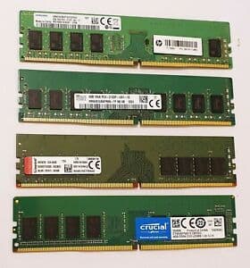 رم دسکتاپ میکس برند استوک RAM MIX BRAND CL11 DDR3 4GB — تصویر ۳