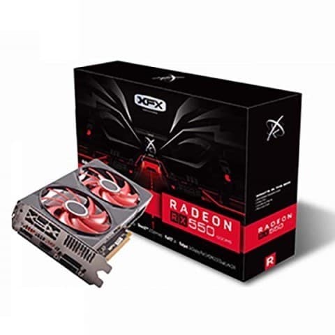 کارت گرافیک ایکس اف ایکس XFX Radeon RX 550 2G DDR5 استوک — تصویر ۳