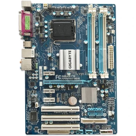 مادربرد گیگابایت استوک MOTHERBOARD GIGABYTE EP41T-UD3L — تصویر ۲