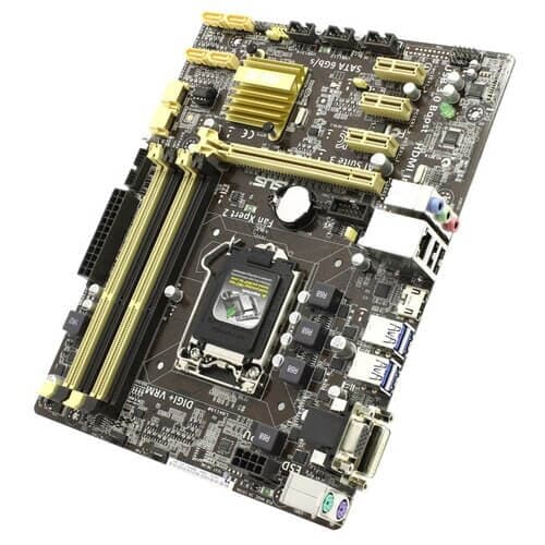 مادربرد ایسوس استوک MOTHERBOARD ASUS H87M-E — تصویر ۲