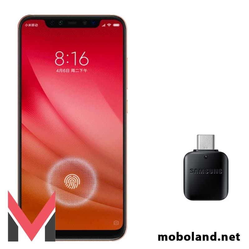 مبدل او تی جی OTG Type-C شیائومی Xiaomi Mi 8 Pro — تصویر ۲