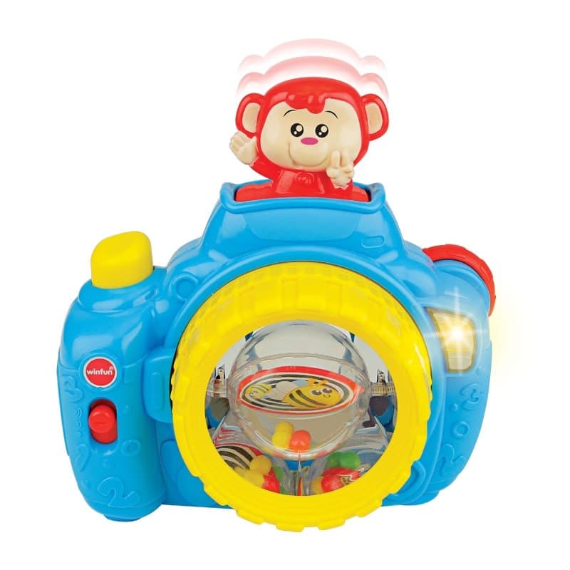 جغجغه دوربین میمون وین فاین winfun کد 00766 — تصویر ۳