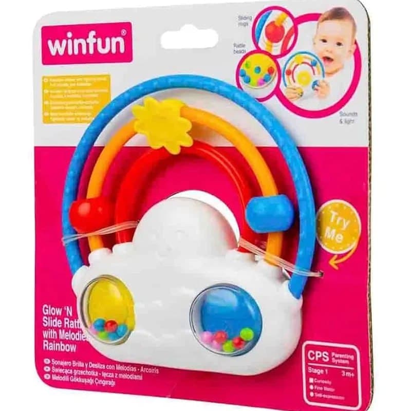 جغجغه رنگین کمان وین فاین winfun کد 00242