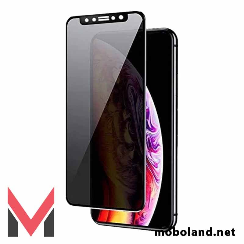 گلس تمام صفحه پرایوسی اپل آیفون iPhone XS Max — تصویر ۳