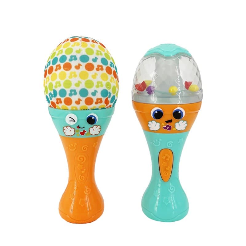 جغجغه میکروفون دوقلو وین فاین winfun کد 240803 — تصویر ۴