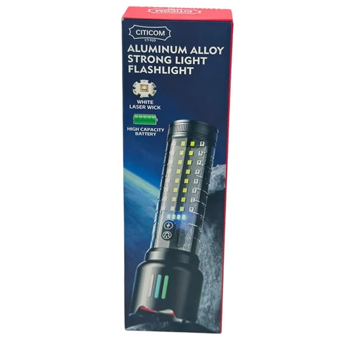 چراغ قوه شارژی سیتیکام مدل CT-920 — تصویر ۶
