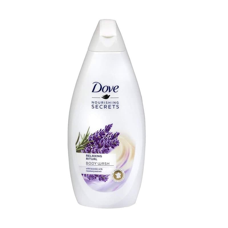 شامپو بدن کرمی مغذی داو حاوی رایحه لاوندر مدل Dove Relaxing Retual حجم 500 میلی لیتر — تصویر ۲