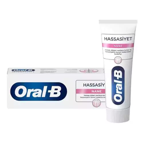 خمیر دندان نعنایی روزانه اورال بی Oral b برای دندان های حساس Sensitive حجم 75 میل — تصویر ۶