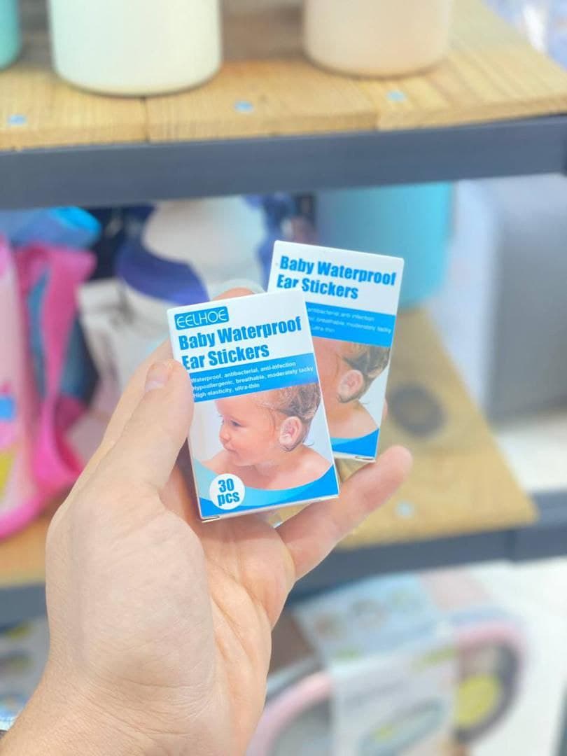 چسب گوش حمام 30 عددی Baby Waterproof Ear Stickers کد Item No23-40 — تصویر ۸