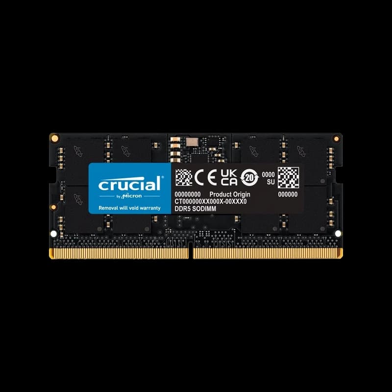 رم لپ تاپ کروشیال ظرفیت 32 گیگابایت RAM 32GB CRUCIAL 5600 DDR5-NB — تصویر ۲