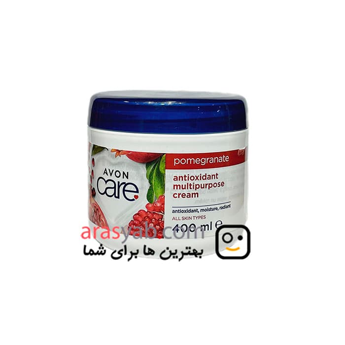 کرم دست آنتی اکسیدان آون Avon care حاوی عصاره انار حجم 400 میل