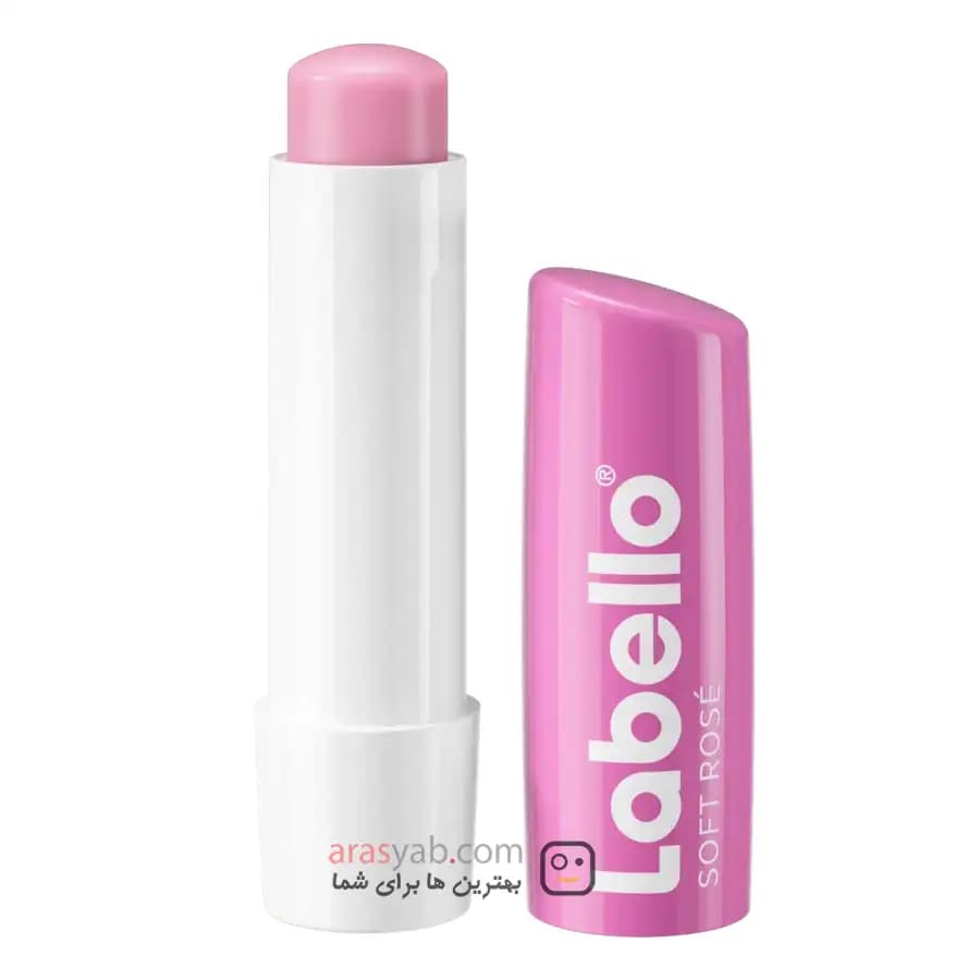 بالم لب گل رز لابلو Labello مدل Rose Soft — تصویر ۷