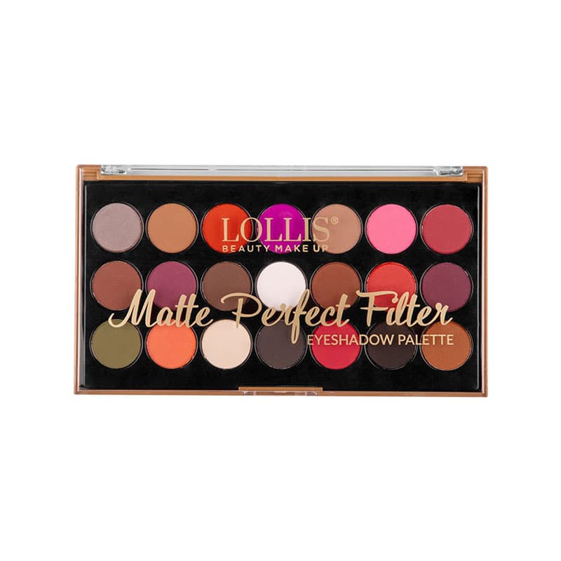 پالت سایه چشم مات لولیز کد 13 مدل Matte Perfect Filter (لولیس)
