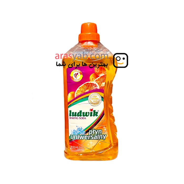 مایع کف شور لودویک Ludwik حاوی جوش شیرین حجم 1 لیتر