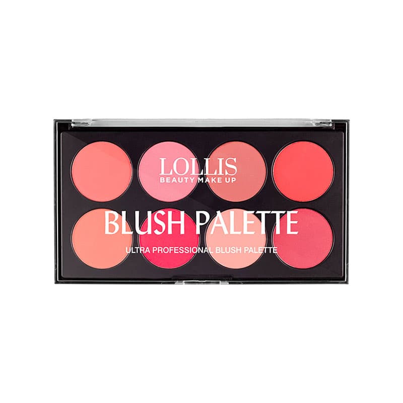 پالت رژگونه فوق حرفه ای لولیز کد 1 (لولیس) Ultra Professional Blush Palette