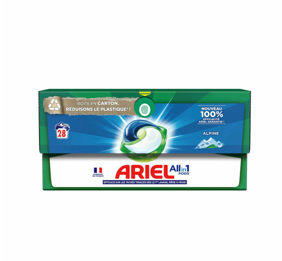 قرص لکه بر آریل Ariel مدل Alpine با عملکرد All in 1 بسته 28 عددی — تصویر ۵