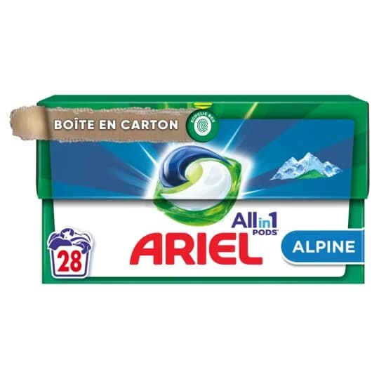 قرص لکه بر آریل Ariel مدل Alpine با عملکرد All in 1 بسته 28 عددی — تصویر ۶