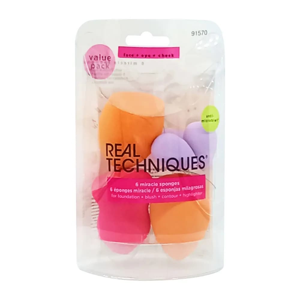 ست بیوتی بلندر ریل تکنیک اصل مدل 6 miracle sponges بسته 6 عددی — تصویر ۱۰