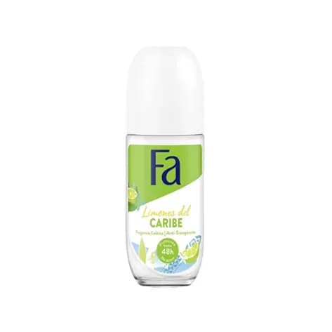 ضد تعریق رولی فا FA مدل Limones del caribe با رایحه لیموی کارائیب حجم 50 میل — تصویر ۵