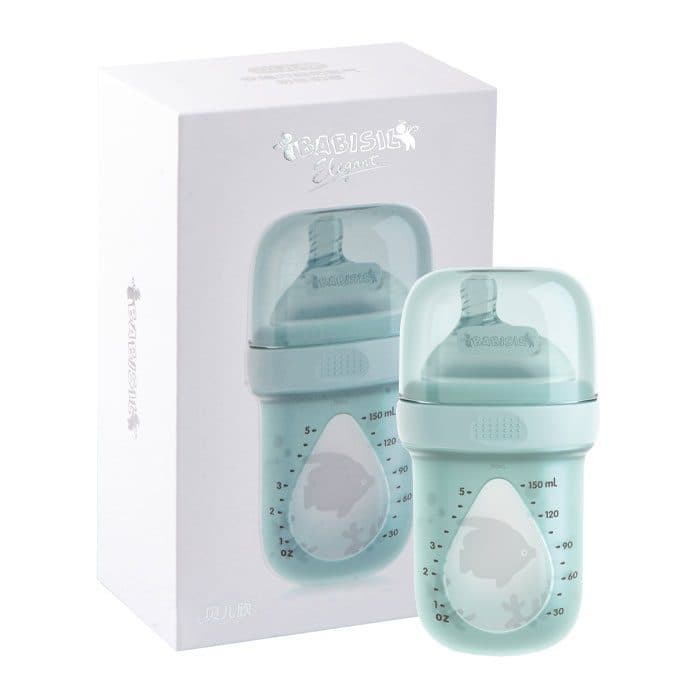 شیشه شیر سیل باتل 150 میل بی بی سیل Babisil سبز آبی Elegant Silbottle 150 ml کد 5518 — تصویر ۲