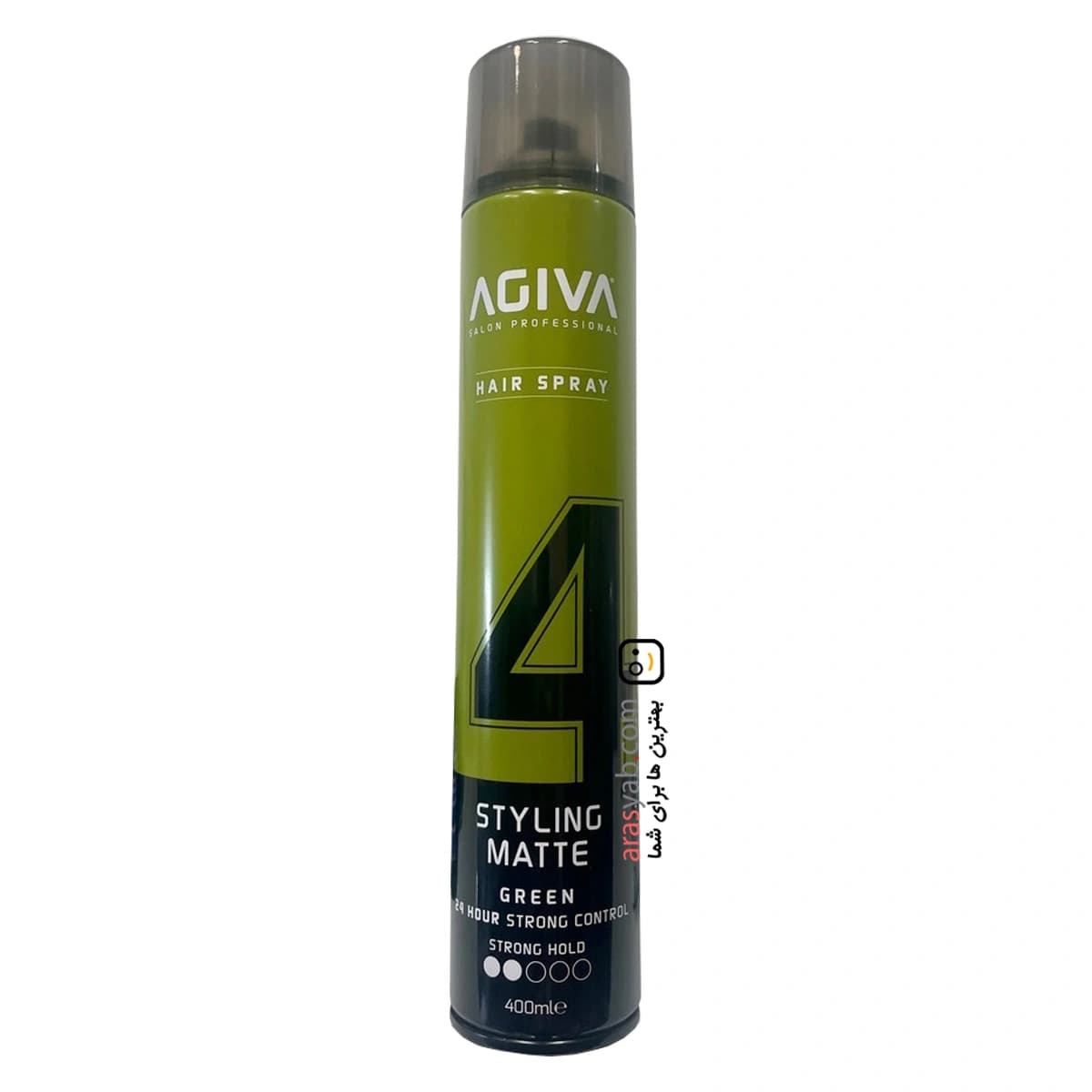 اسپری حالت دهنده matte مات آگیوا مدل strong green اصل ترکیه حجم 400 میل — تصویر ۷