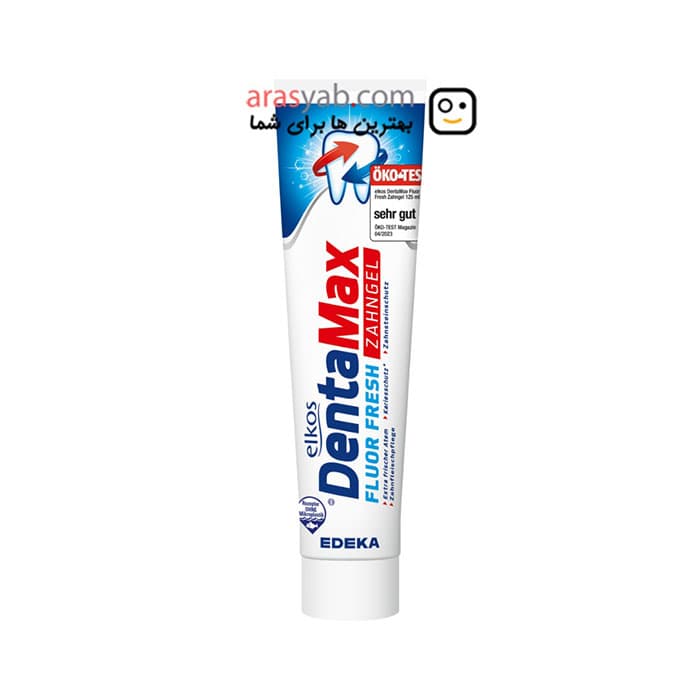 خمیر دندان دنتا مکس Denta max آلمانی با محافظت سه مرحله ای حجم 125 میل