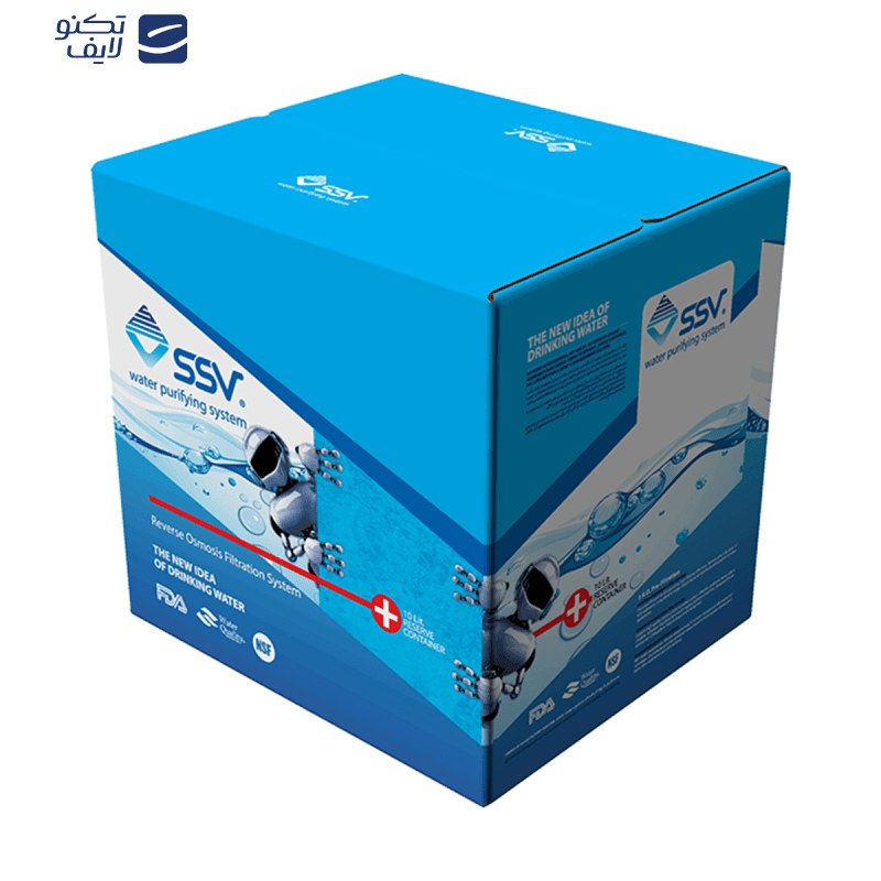 دستگاه تصفیه کننده آب اس اس وی مدل UltraPro X1000 به همراه فیلتر بسته 3 عددی — تصویر ۷
