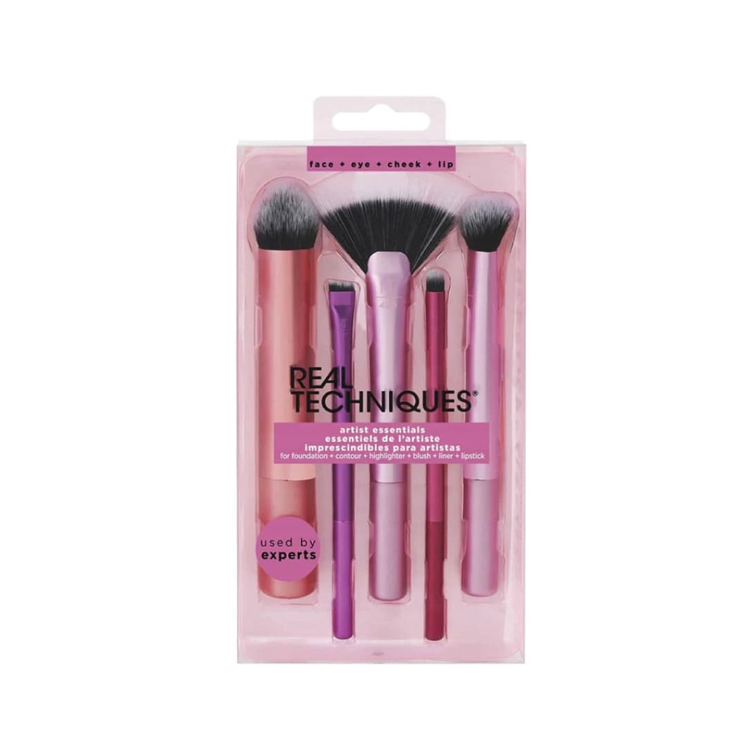 ست براش 5 تیکه ریل تکینک real techniques سری essential artist kit همه کاره — تصویر ۱۲