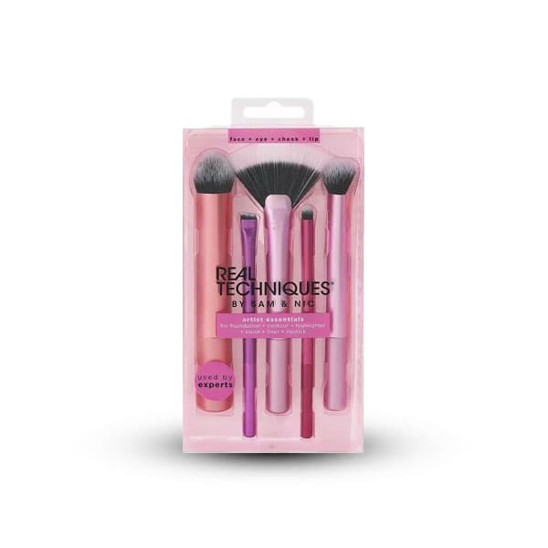 ست براش 5 تیکه ریل تکینک real techniques سری essential artist kit همه کاره — تصویر ۸