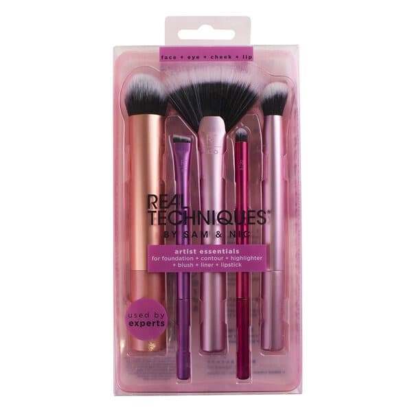 ست براش 5 تیکه ریل تکینک real techniques سری essential artist kit همه کاره — تصویر ۵