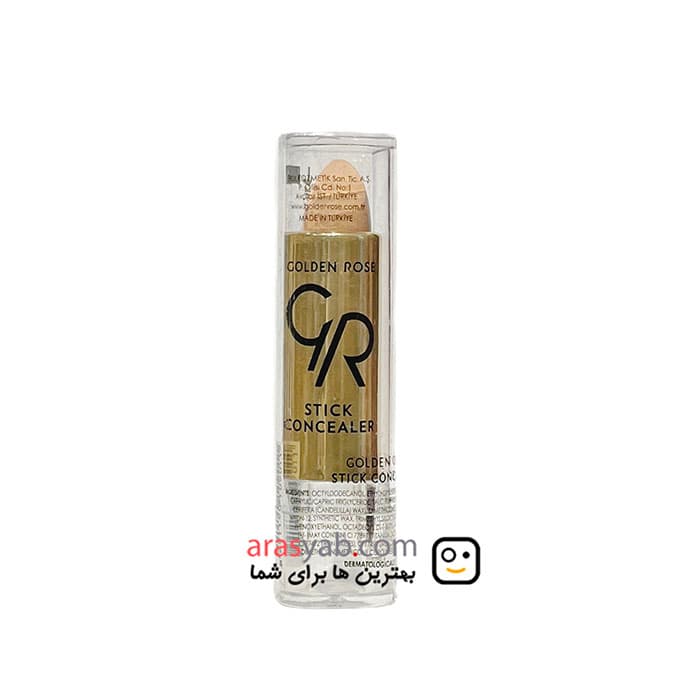 کانسیلر استیکی گلدن رز golden rose شماره 01 حجم 4/5 میل