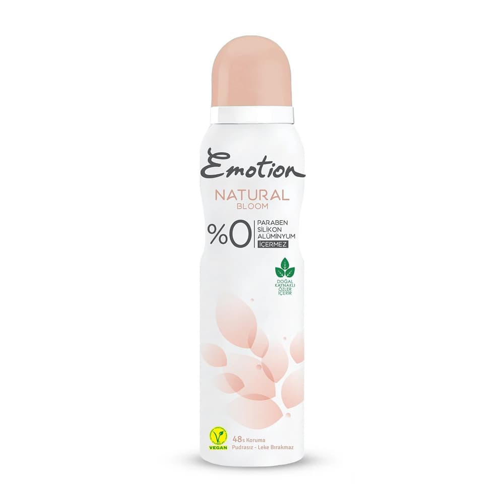 اسپری بدن زنانه ایموشن EMOTION مدل Natural bloom با ماندگاری 48 ساعته حجم 150 میل — تصویر ۶