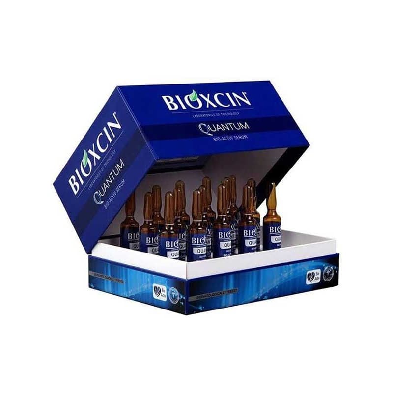سرم ضدریزش بیو اکتیو بیوکسین مدل کوانتوم Quantum حاوی بیوکمپلکس B11 بسته 15 عددی — تصویر ۵