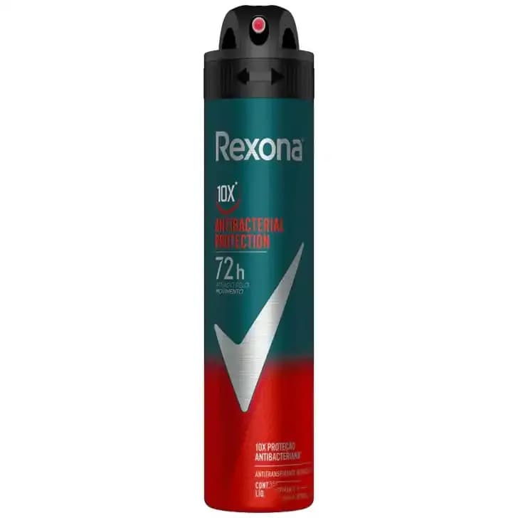 اسپری ضدتعریق مردانه رکسونا مدل Antibacterial protection با محافظت 72 ساعته حجم 200 میل — تصویر ۴