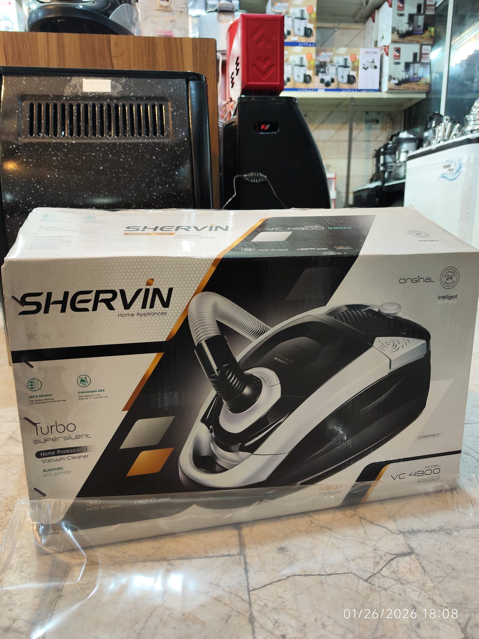 جارو برقی شروین مدل Shervin VC4900 — تصویر ۴