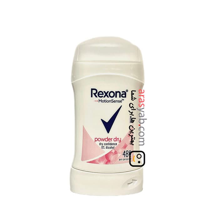 مام صابونی زنانه رکسونا rexona مدل Powder dry ضد تعریق 48 ساعته وزن 40 گرم