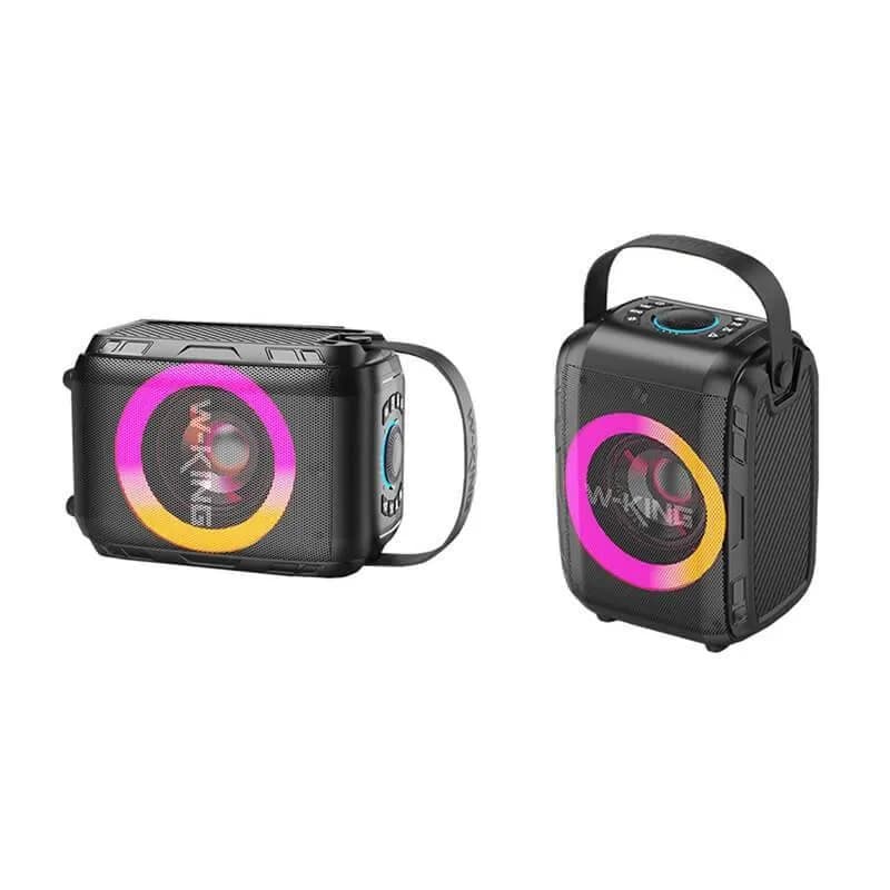 اسپیکر دبلیو کینگ با میکروفون w-king t9s 4000ma — تصویر ۵