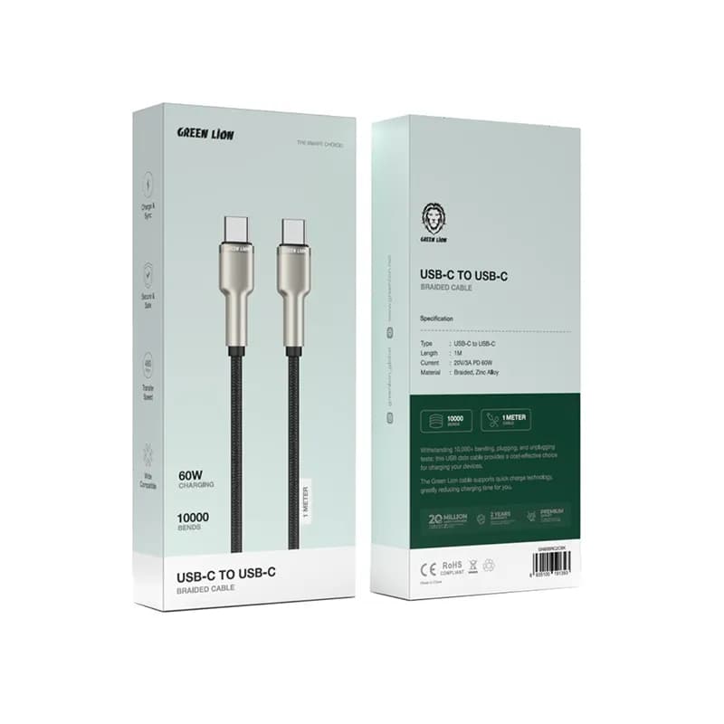 کابل گرین GREEN-gn60brc2cbk مشکی — تصویر ۳