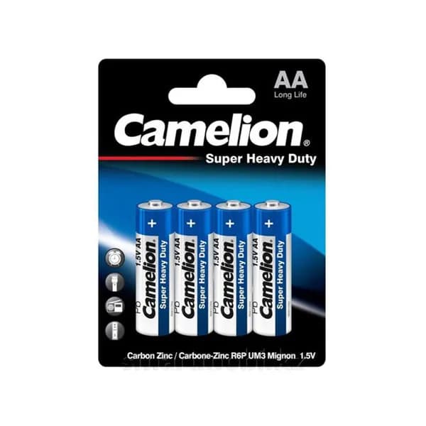 کملیون آبی قلم 4 عددی Camelion Super Heavy R6P-BP4B