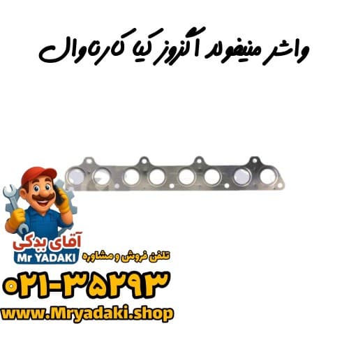 واشر منیفولد اگزوز کیا کارناوال — تصویر ۲