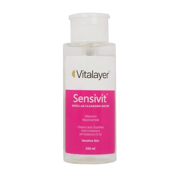 پاک‌کننده آرايش (میسلار) پوست حساس سنسی‌ویت ويتالير 250 ميلي‌ليتر Vitalayer — تصویر ۳