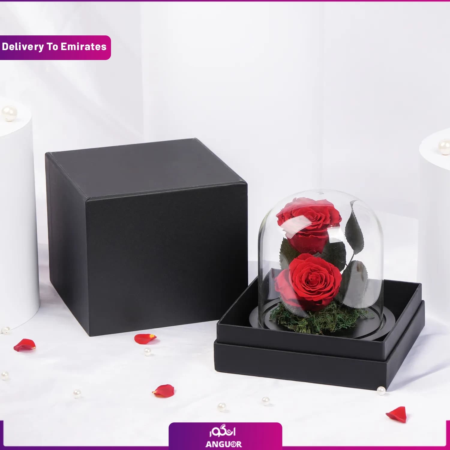 گل رز جاودان برای عشق (تحویل در امارات ) — تصویر ۲
