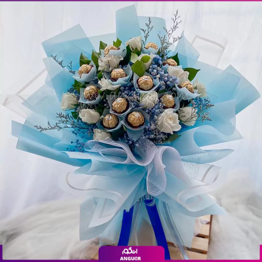 دسته گل آرزوی شیرین
