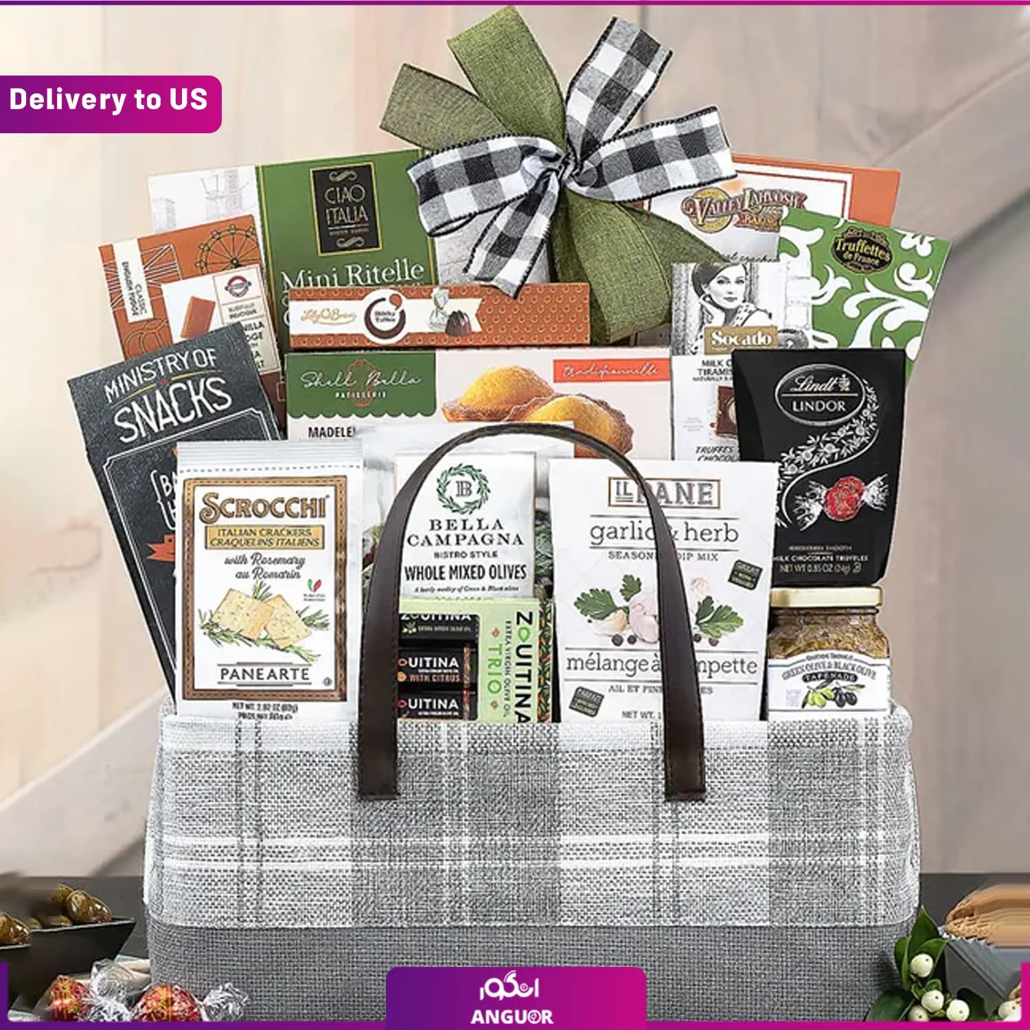 (Delivery to USA) Italian Gourmet Gift Basket — تصویر ۲