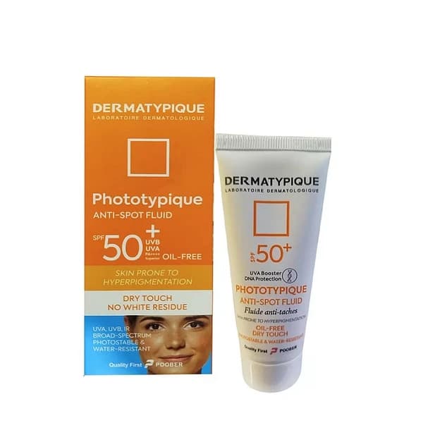 ضدآفتاب +SPF50 روشن‌کننده و ضدلک درماتیپیک 40 میلی‌لیتر Dermatypique — تصویر ۲