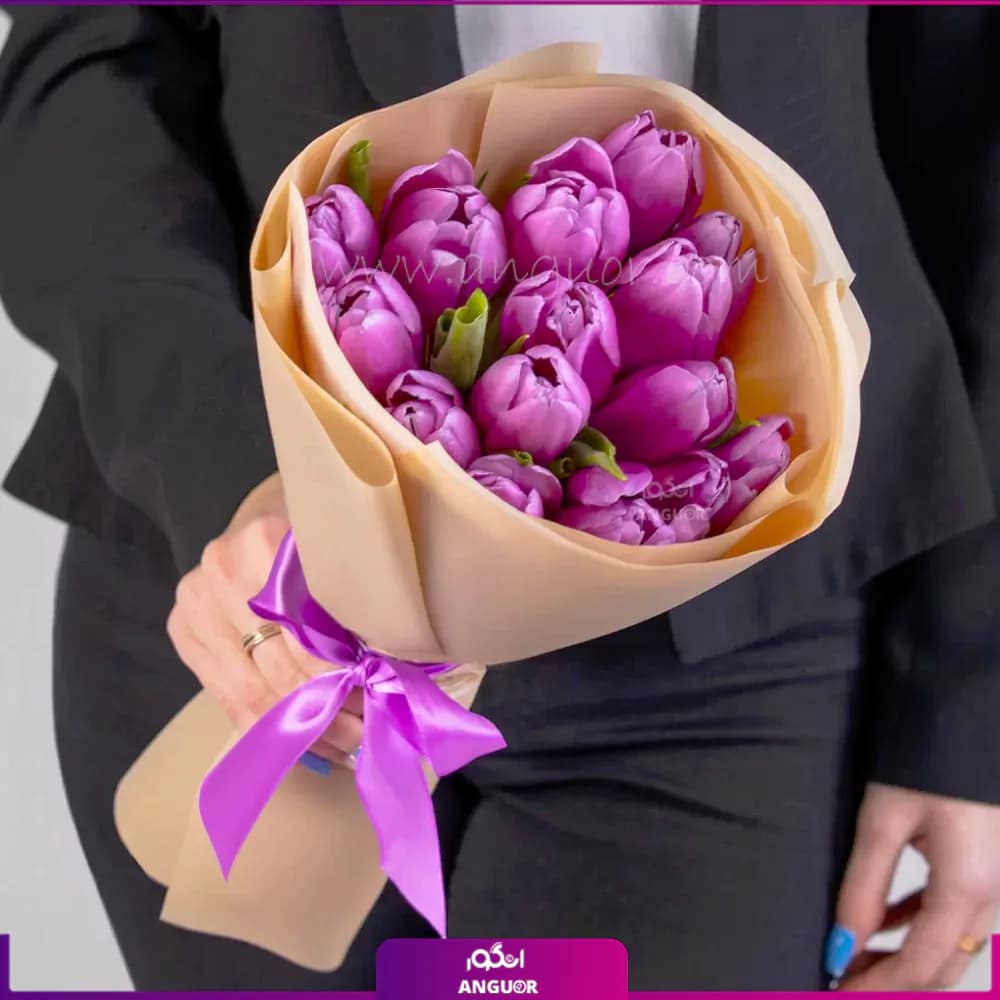 دسته گل لاله سِوینا — تصویر ۲