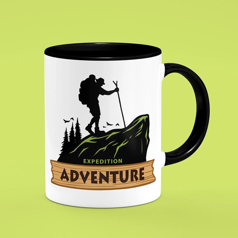 ماگ کوهنورد(طرح1)
