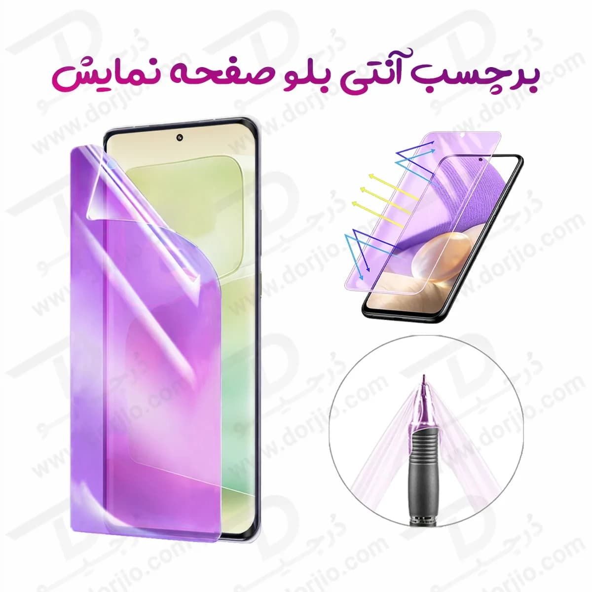 نانو برچسب Anti Blue صفحه نمایش Redmi K90 Ultra